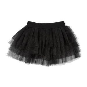 Tutu Junior Ladies Halloween  Black Skirt Ballerina Dance Class Size M/L New